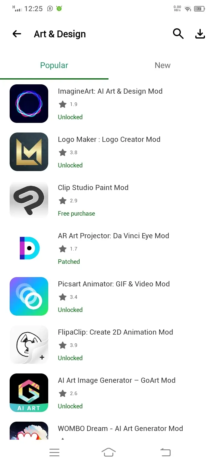 Art & Design Popular