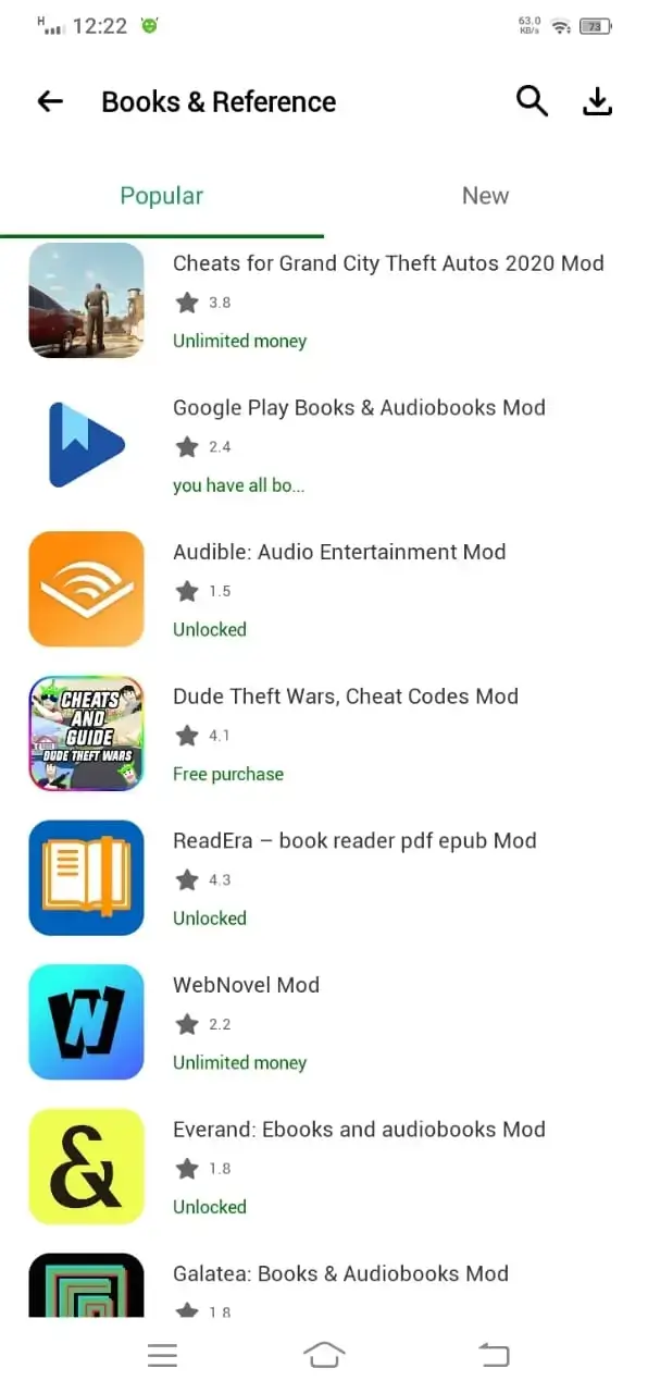 Books & Refrence Popular