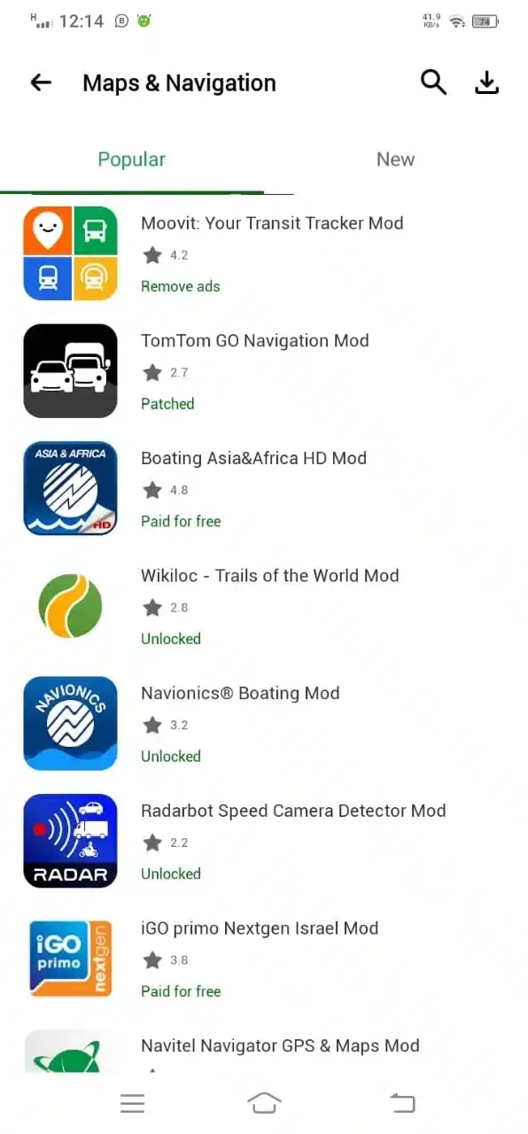 Maps & Navigation Popular
