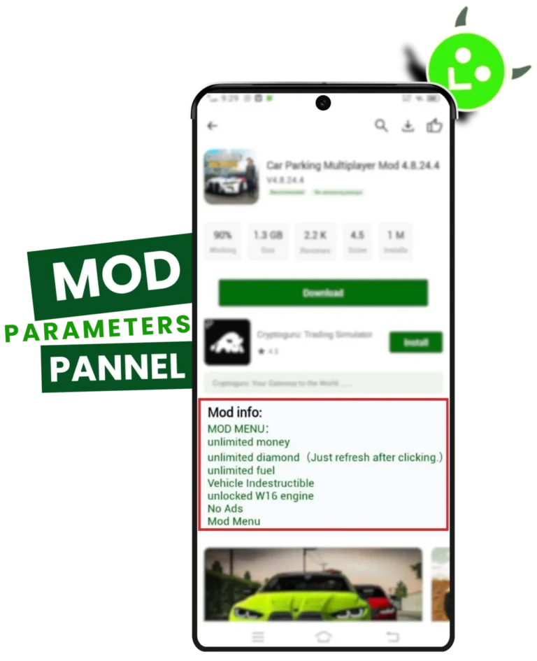 Mod parameters