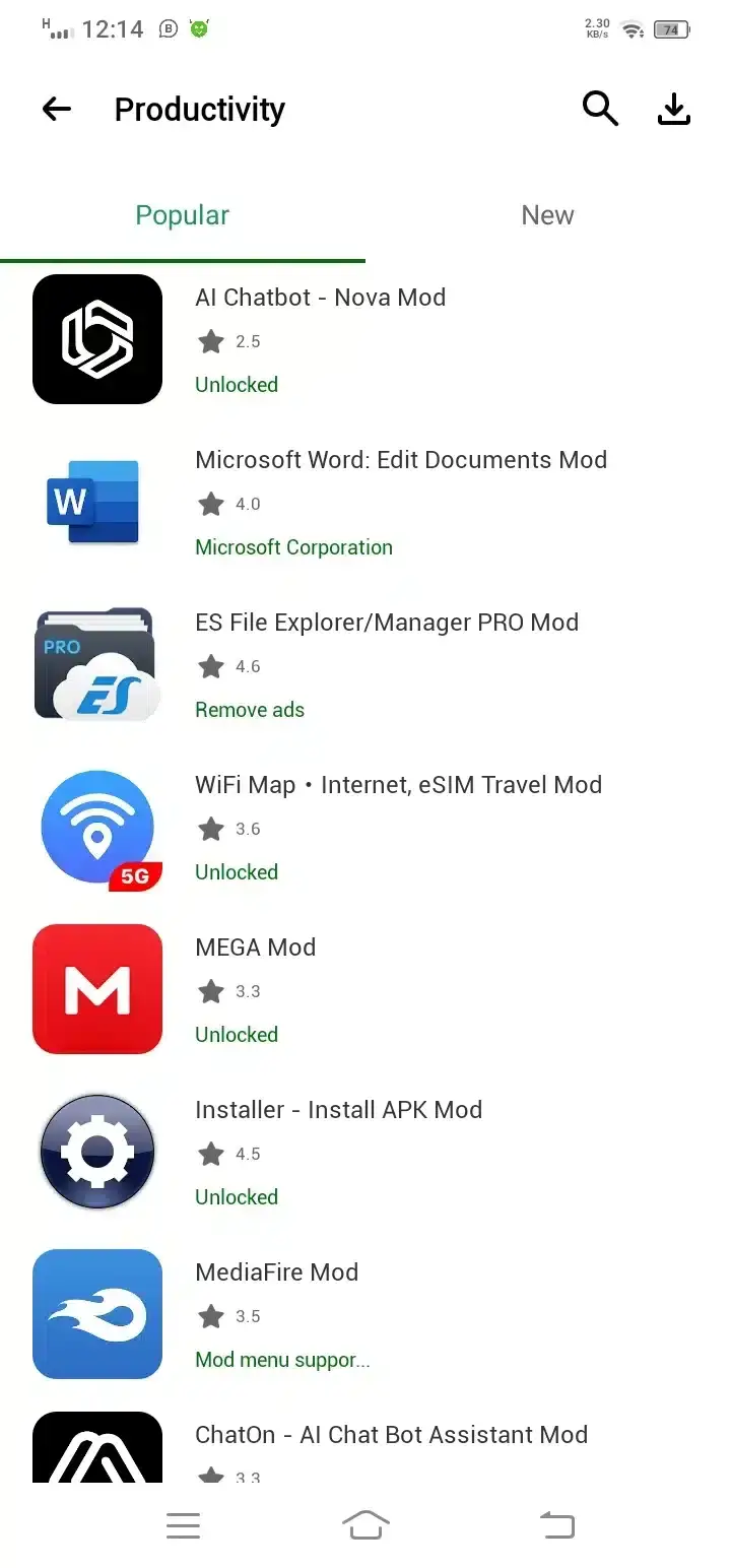 Productivity Popular