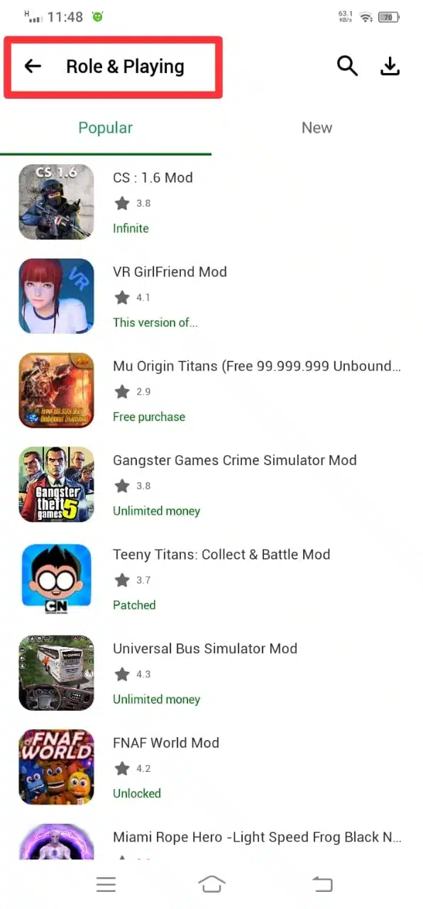 Role and Playing Popular