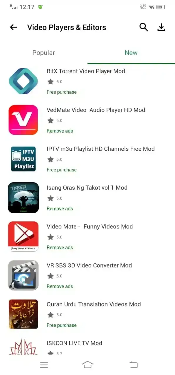 Video Players & Editors New