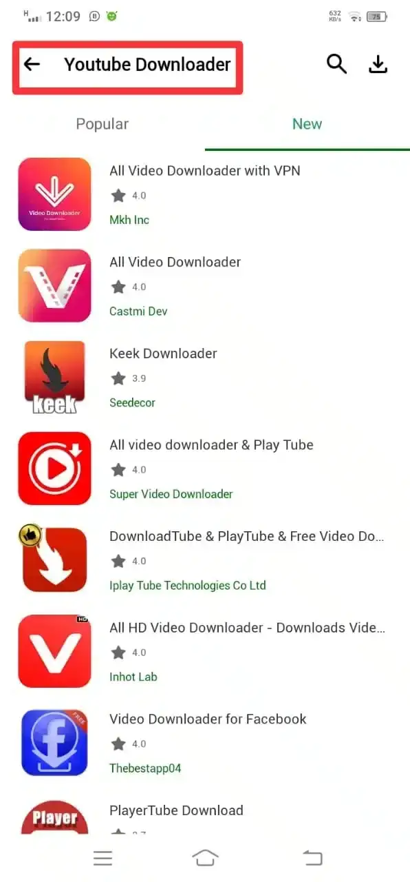 YouTube Downloader New