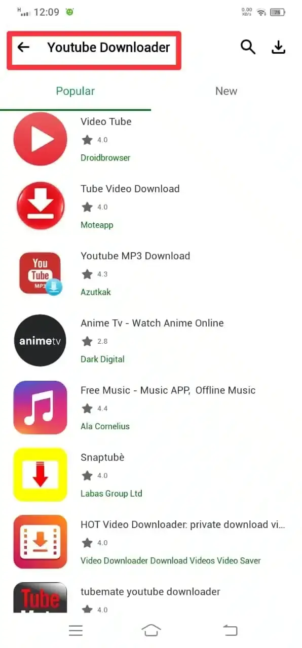 YouTube Downloader Popular