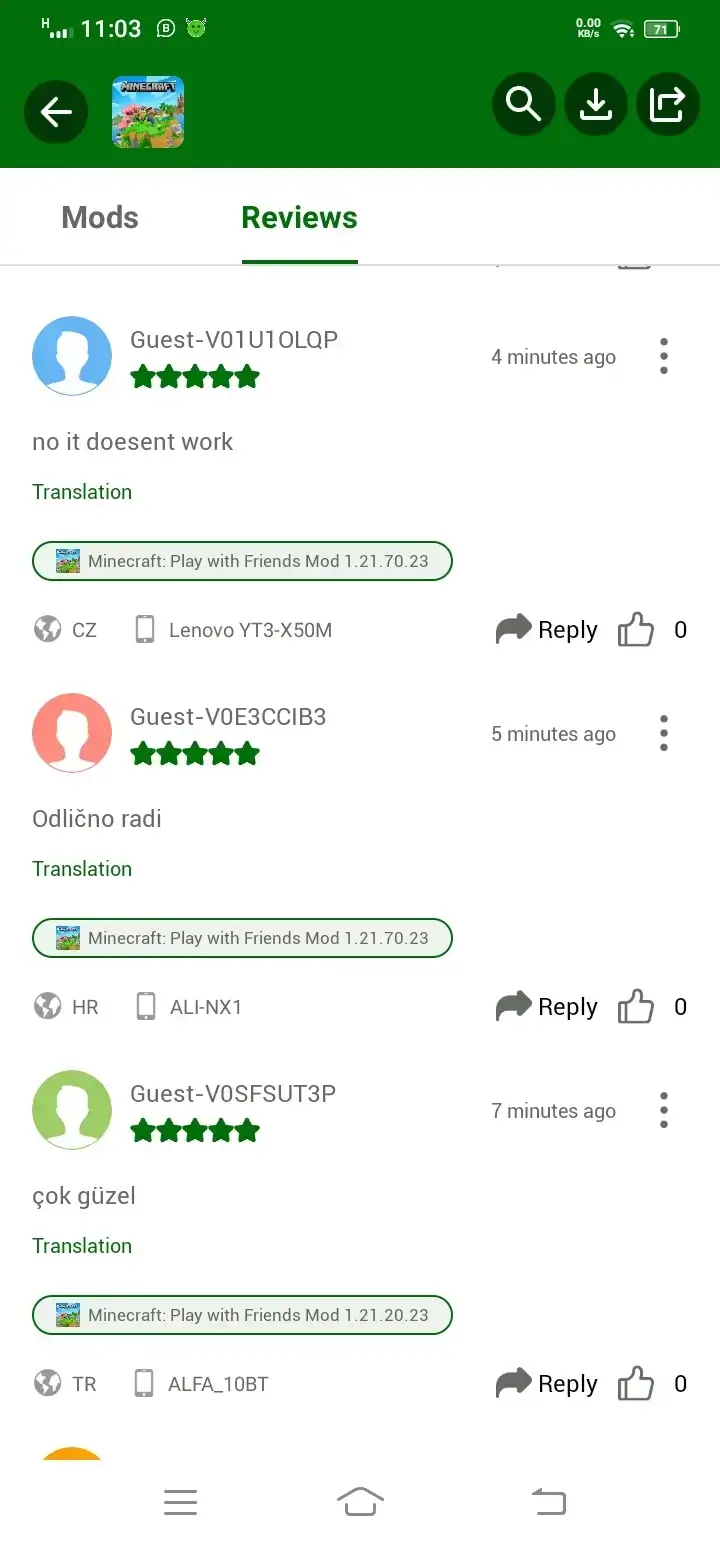 reviews