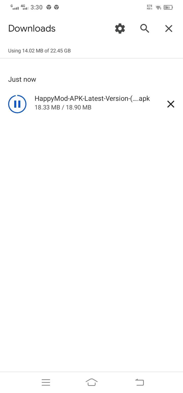 HappyMOD Downloading