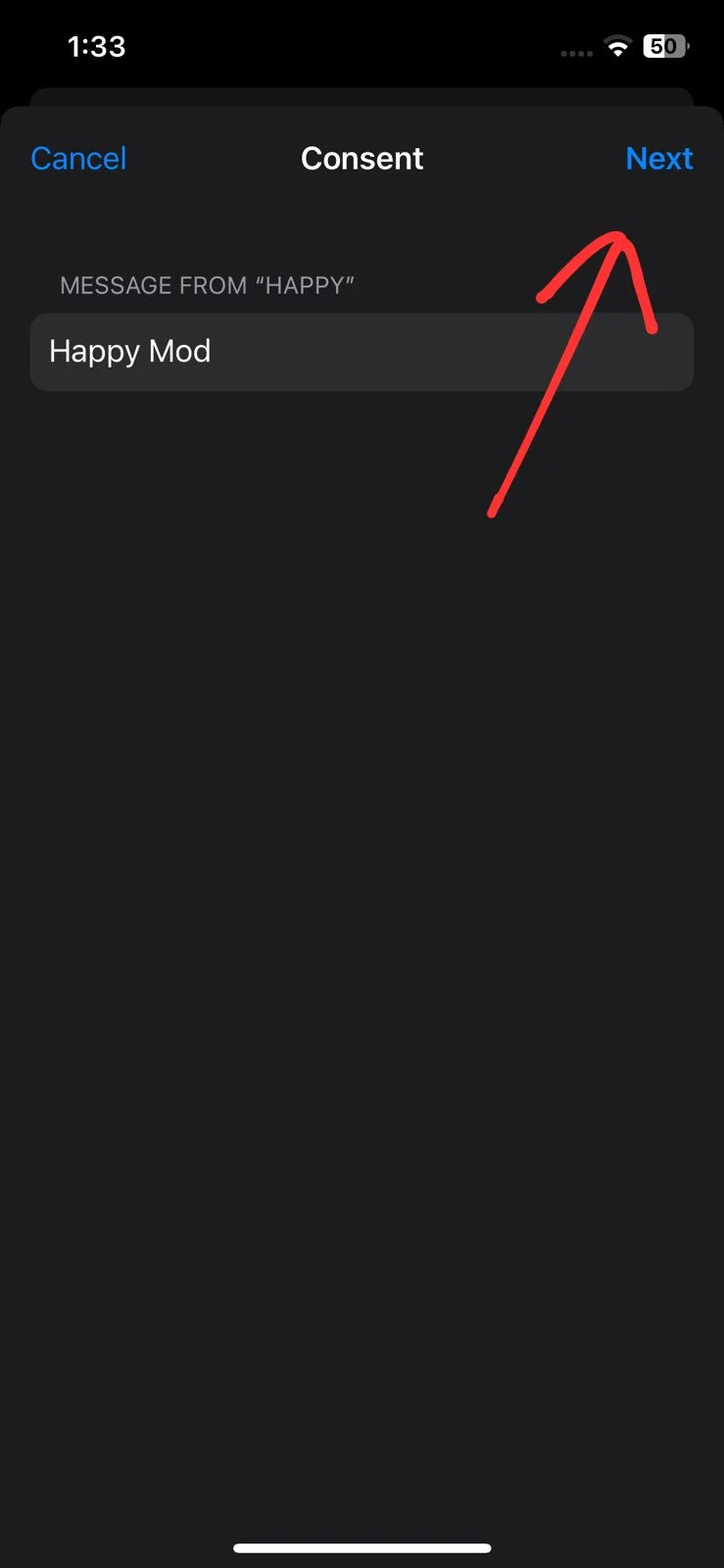 Click on Next Option