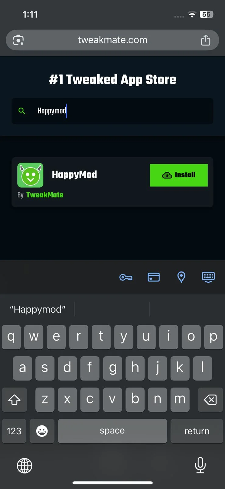 search happymod