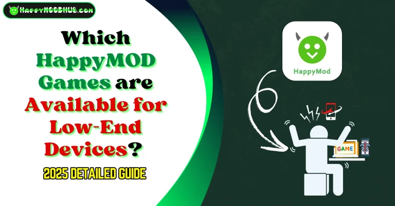 Which HappyMOD Games are Available for Low-End Devices