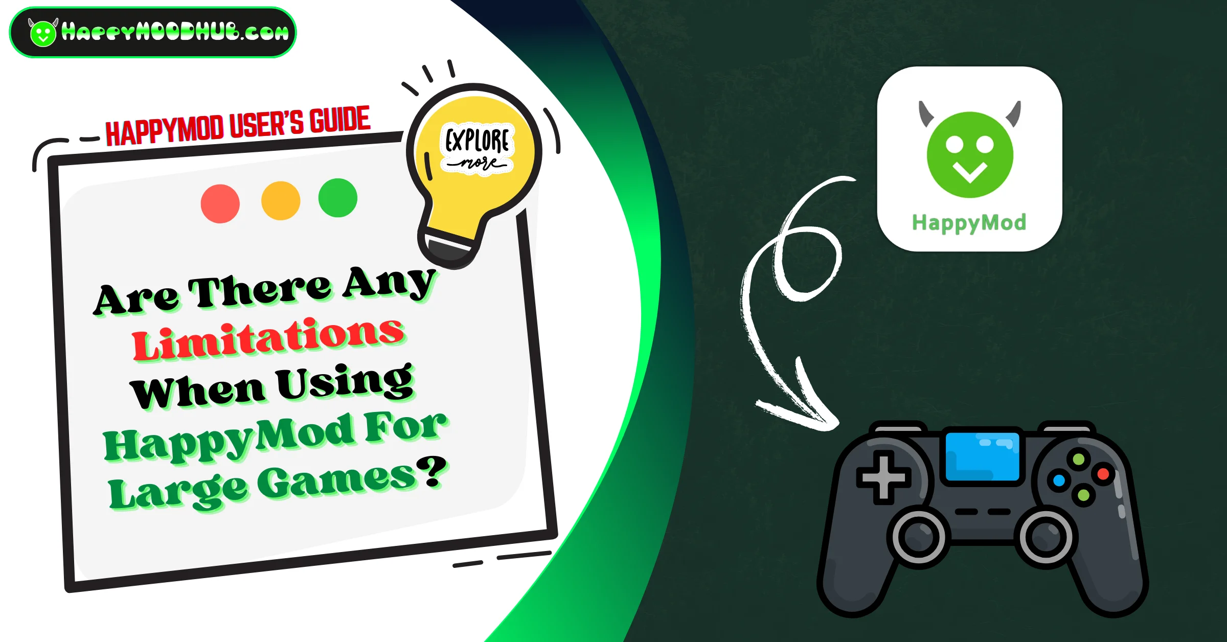 Are There Any Limitations When Using HappyMod For Large Games